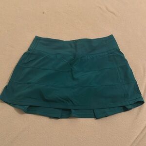 Lululemon Teal Athletic Skirt